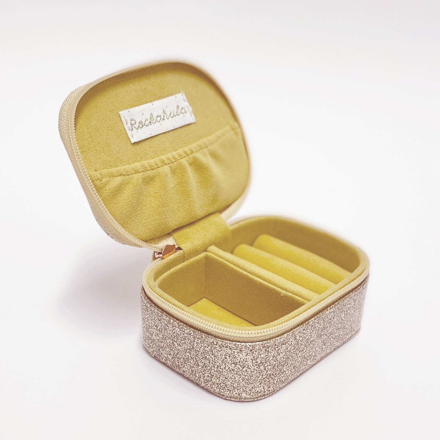 Razzle Dazzle Gold MINI Jewellery Box – littlewhimsy