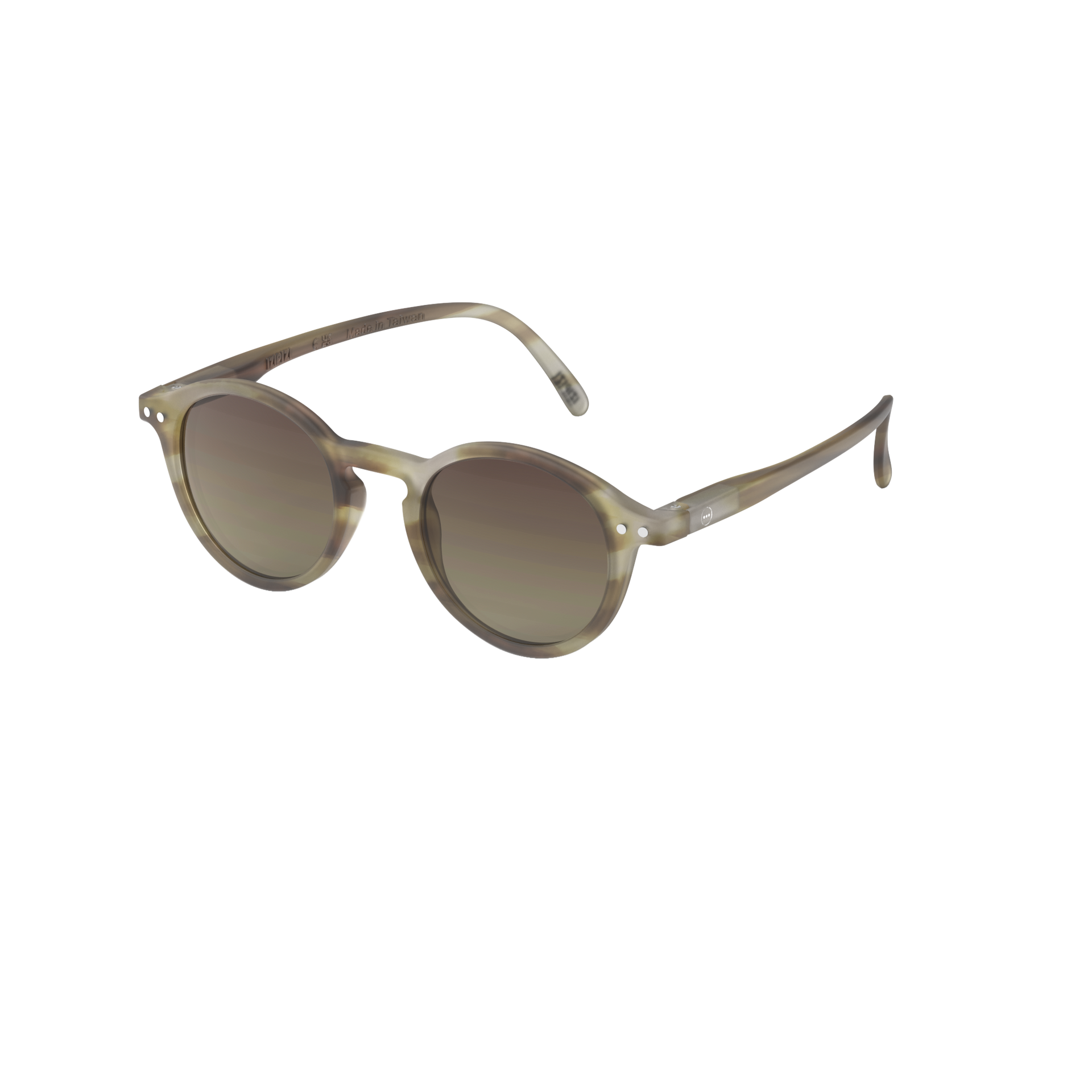 Izipizi Sun Junior #D 5-10 Years Velvet Club Smoky Brown