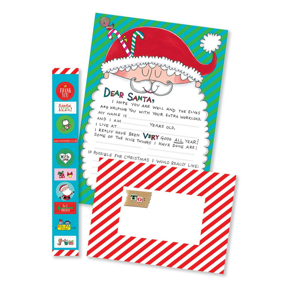 Rachel Ellen Christmas Santa Letter Kit – littlewhimsy