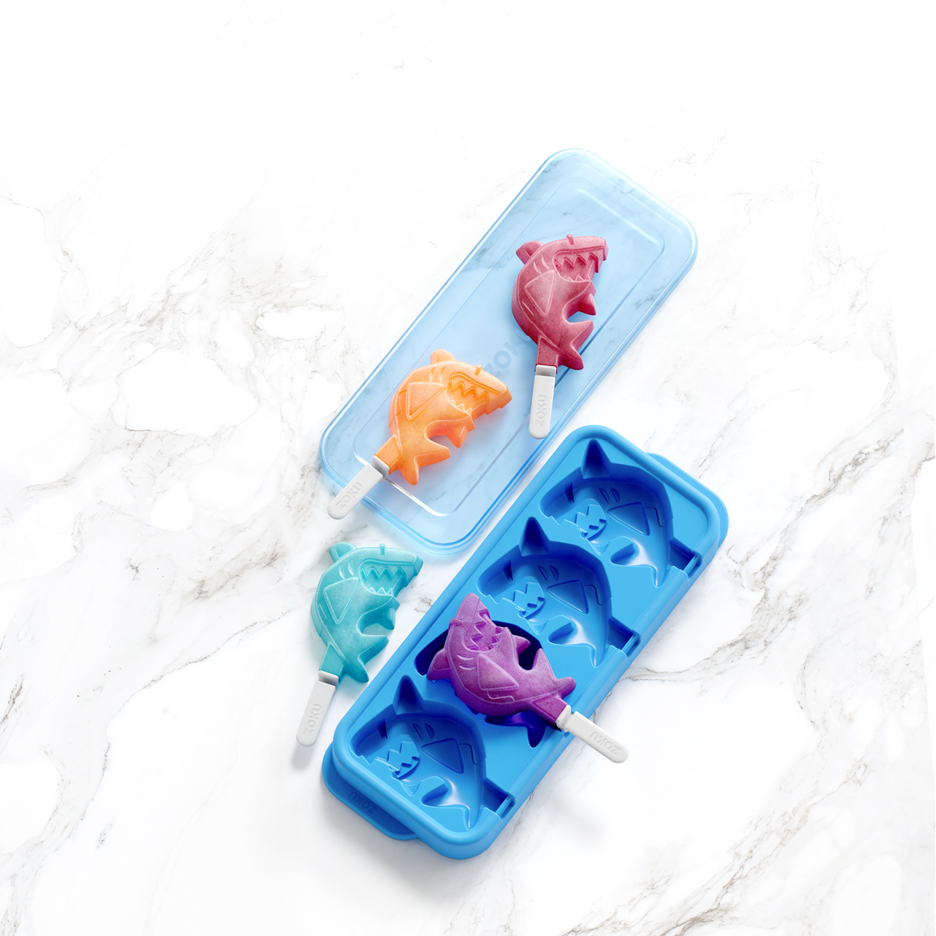 Ice Pop Mod Zoku Ice Pop Mold | Shark – littlewhimsy