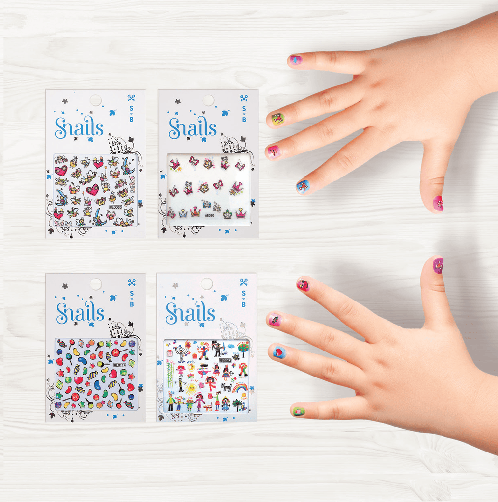 LOVE THIS! Snails Nail Stickers - Candy Blast from Snails - shop at littlewhimsy NZ