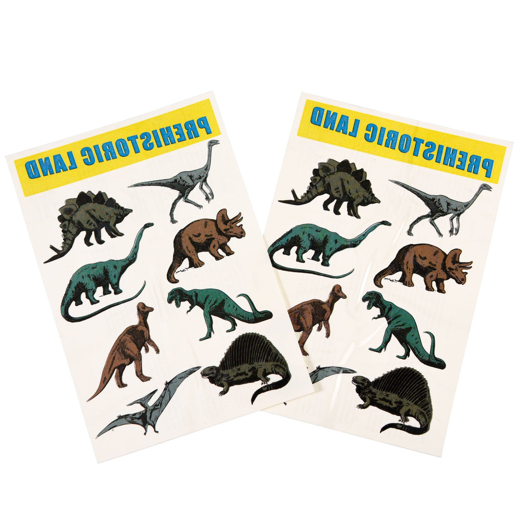 LOVE THIS! Prehistoric Land Temporary Tattoos from Rex - shop at littlewhimsy NZ
