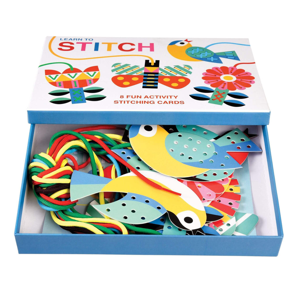 LOVE THIS! Learn to Stitch Activity Kit from Rex - shop at littlewhimsy NZ