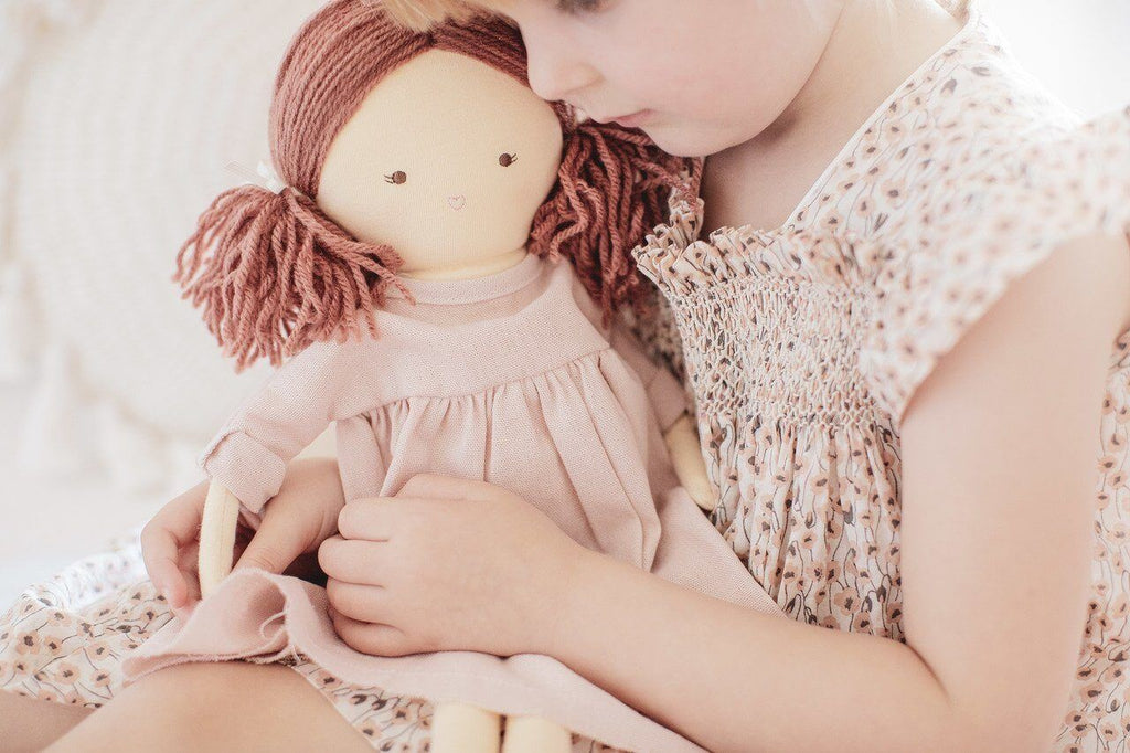 LOVE THIS! Alimrose Matilda 45cm Doll - Pink from Alimrose - shop at littlewhimsy NZ