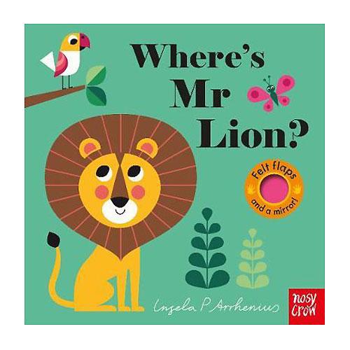 LOVE THIS! Where's Mr Lion? (Felt Flaps) from Penguin Books - shop at littlewhimsy NZ