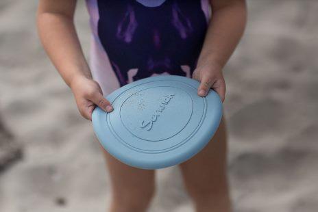 LOVE THIS! Scrunch Frisbee - Duck Egg Blue from Scrunch - shop at littlewhimsy NZ