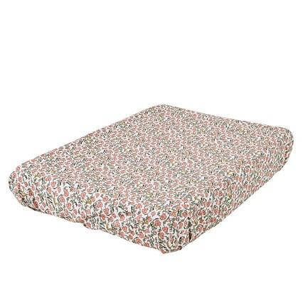 LOVE THIS! Floral Vine Changing Mat Cover from Garbo & Friends - shop at littlewhimsy NZ