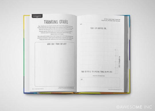LOVE THIS! Teen Gratitude Journal + Wellness Guide – Create Your Own Sunshine from Awesome Inc - shop at littlewhimsy NZ