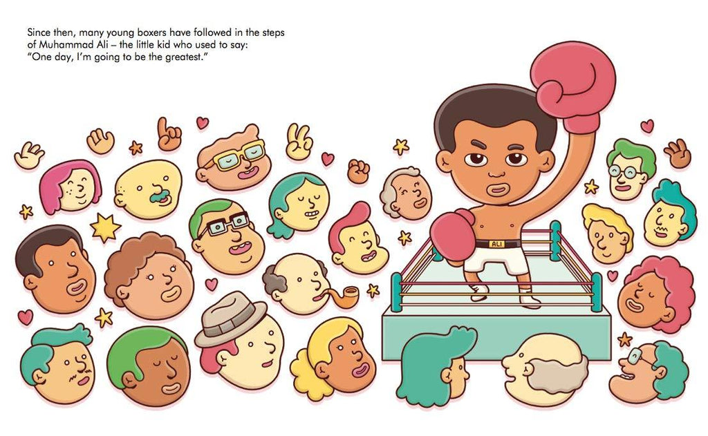 LOVE THIS! Little People, Big Dreams - Muhammad Ali from Penguin Books - shop at littlewhimsy NZ