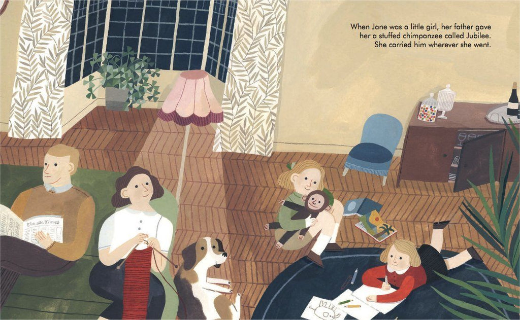 LOVE THIS! Little People, Big Dreams - Jane Goodall from Penguin Books - shop at littlewhimsy NZ