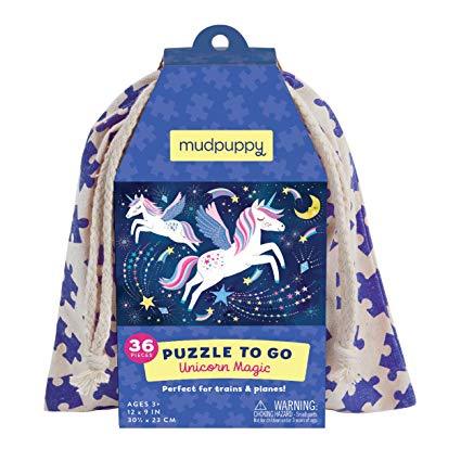 LOVE THIS! Unicorn Magic Puzzle to Go from Mud Puppy - shop at littlewhimsy NZ