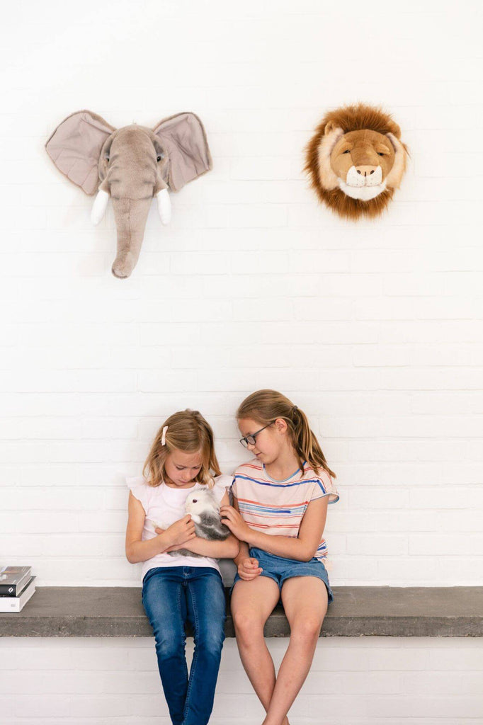 LOVE THIS! Cesar the Lion - Wild & Soft Animal Head Large from Wild & Soft - shop at littlewhimsy NZ