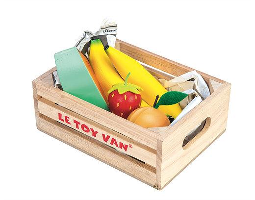 LOVE THIS! Le Toy Van Honeybake Smoothie Fruits Five-A-Day Crate from Le Toy Van - shop at littlewhimsy NZ