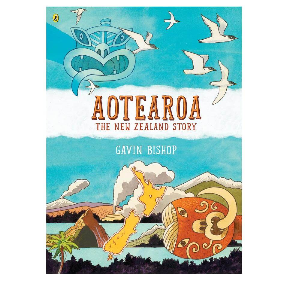 LOVE THIS! Aotearoa - The New Zealand Story from Penguin Books - shop at littlewhimsy NZ