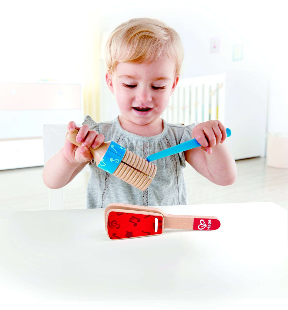 LOVE THIS! Percussion Duo from Hape - shop at littlewhimsy NZ