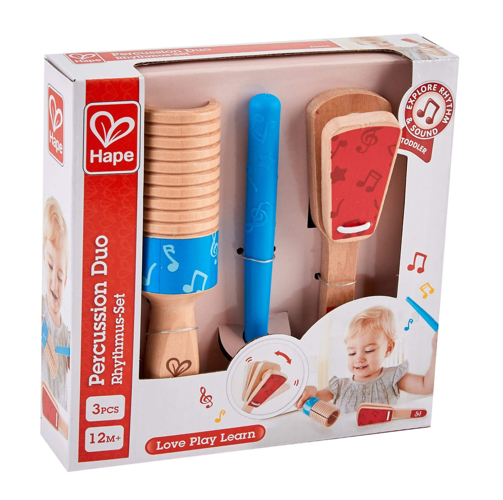 LOVE THIS! Percussion Duo from Hape - shop at littlewhimsy NZ