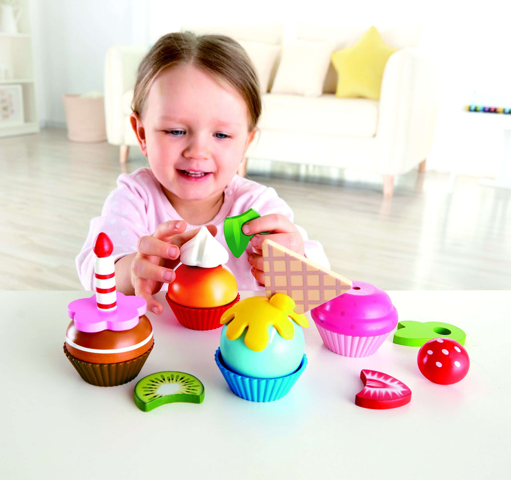 LOVE THIS! Hape Cupcakes from Hape - shop at littlewhimsy NZ