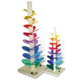 LOVE THIS! Magic Wood Marble Sounding Tree Tower - Medium from Magic Wood - shop at littlewhimsy NZ