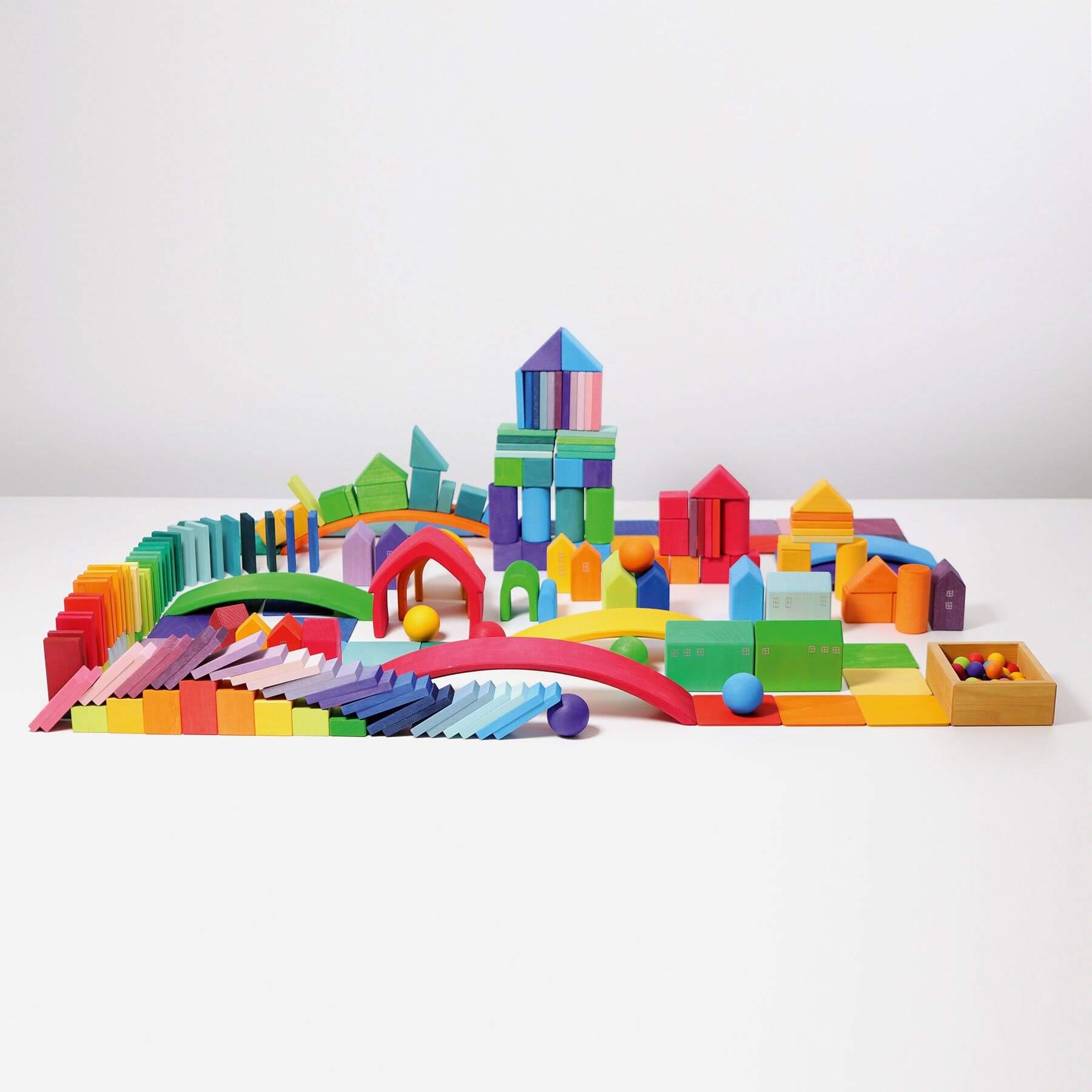 LOVE THIS! Grimm's Wooden House Puzzle from Grimm's - shop at littlewhimsy NZ