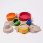 LOVE THIS! Grimm's Stacking Bowls - Coloured from Grimm's - shop at littlewhimsy NZ