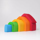 LOVE THIS! Grimm's Bright House Stacker from Grimm's - shop at littlewhimsy NZ