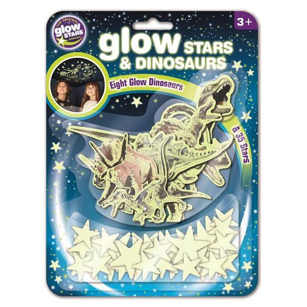 LOVE THIS! Glow Stars and Dinosaurs from The Original Glowstars - shop at littlewhimsy NZ