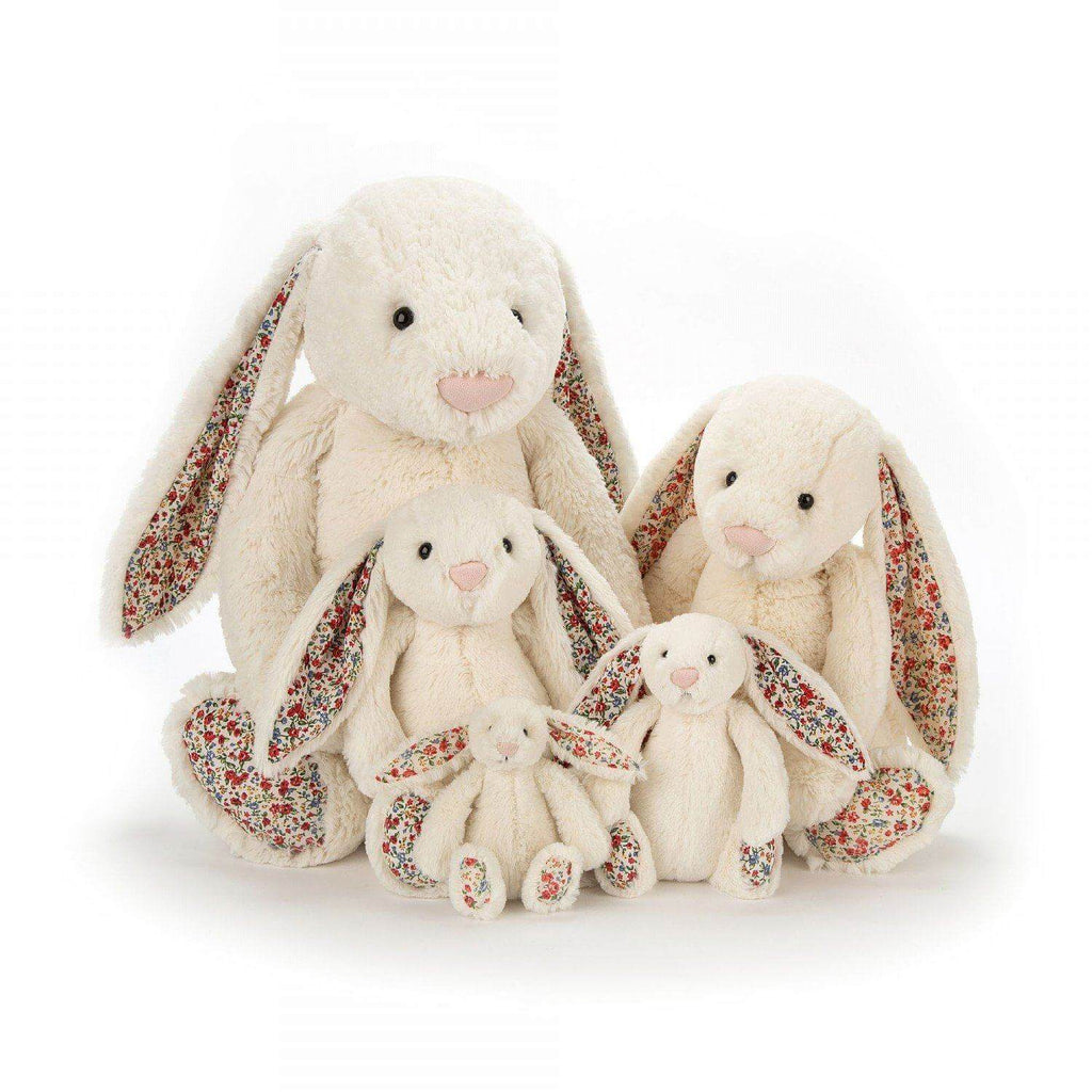 LOVE THIS! Blossom Cream Bunny - Small from Jellycat - shop at littlewhimsy NZ