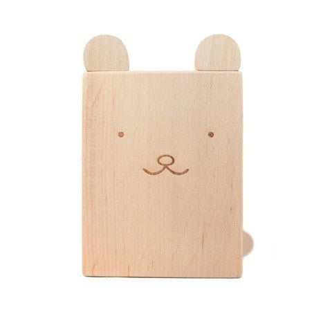 LOVE THIS! Wood Bear Pencil Cup from Briki Vroom Vroom - shop at littlewhimsy NZ