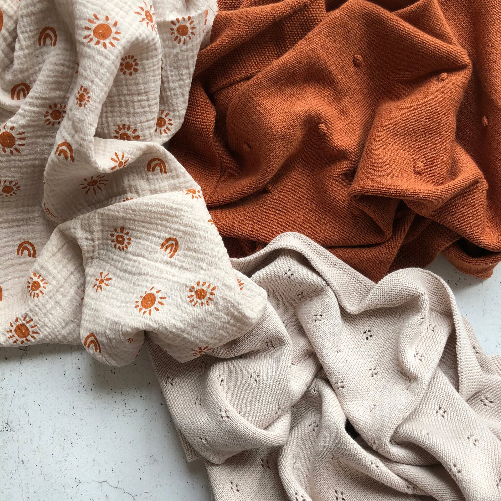 Organic Lovey Muslin | Bunny Woodlands – littlewhimsy