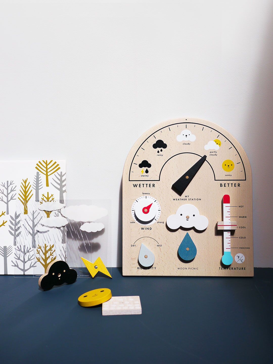 LOVE THIS! My Weather Station from Moon Picnic - shop at littlewhimsy NZ