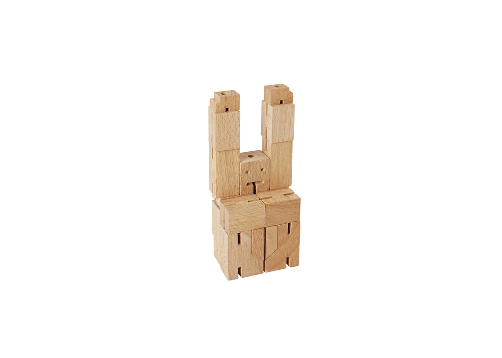 LOVE THIS! Cubebot Natural Small from Areaware - shop at littlewhimsy NZ