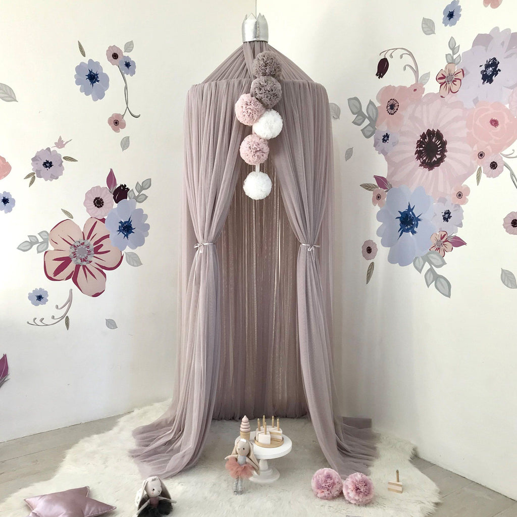 LOVE THIS! Spinkie Pom Garland in PALE ROSE from Spinkie - shop at littlewhimsy NZ
