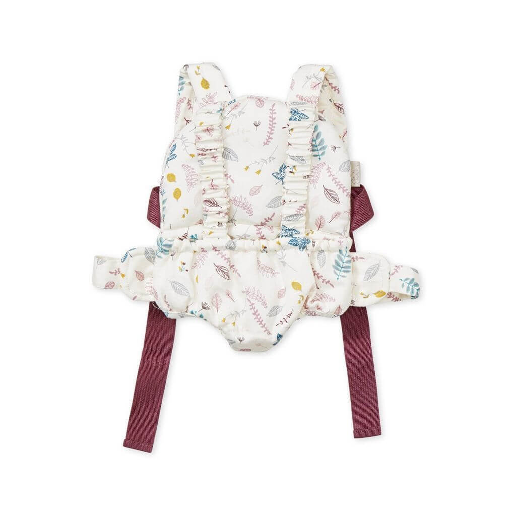 LOVE THIS! Cam Cam Doll's Carrier - Pressed Leaves Rose from CamCam - shop at littlewhimsy NZ