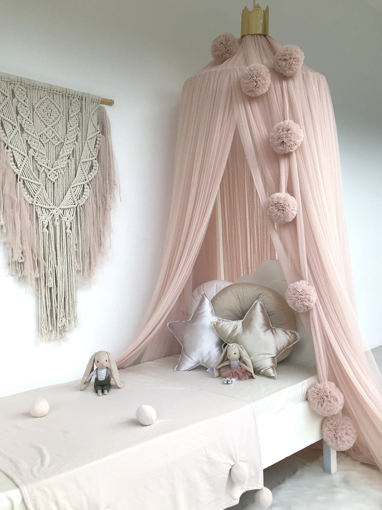 LOVE THIS! Spinkie Pom Garland in CHAMPAGNE from Spinkie - shop at littlewhimsy NZ