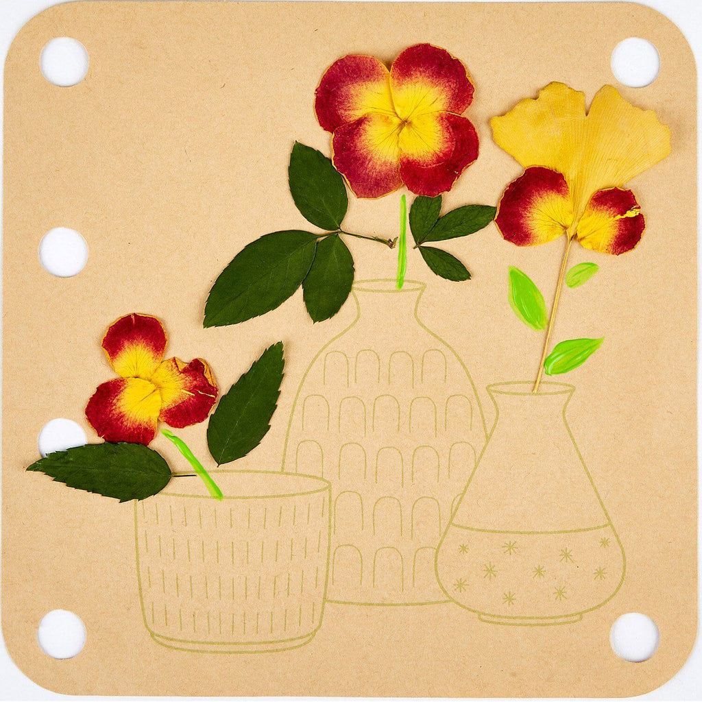 LOVE THIS! Flower Press Art DIY Kit from Hape - shop at littlewhimsy NZ