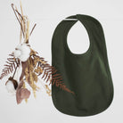 LOVE THIS! Essentials Bib - Pine from Burrow & Be - shop at littlewhimsy NZ