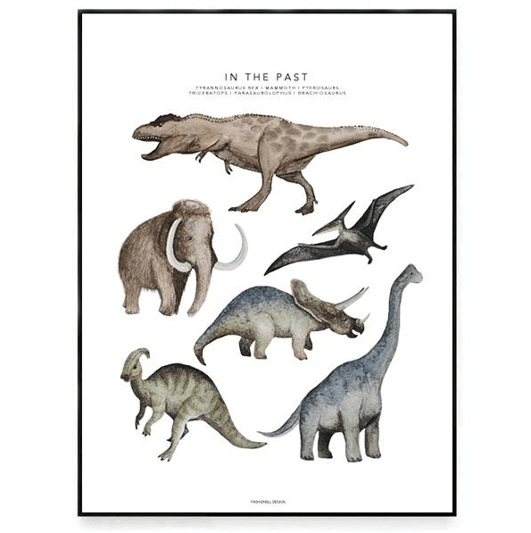 LOVE THIS! Fashionell In the Past Poster from Fashionell - shop at littlewhimsy NZ