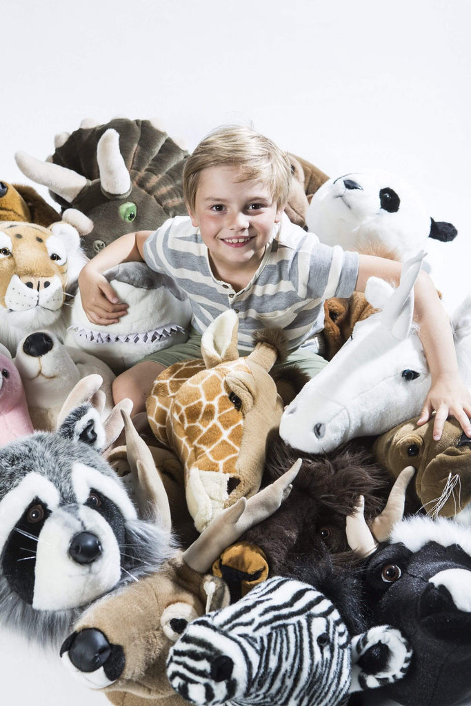 LOVE THIS! Felix the Tiger - Wild & Soft Animal Head Large from Wild & Soft - shop at littlewhimsy NZ