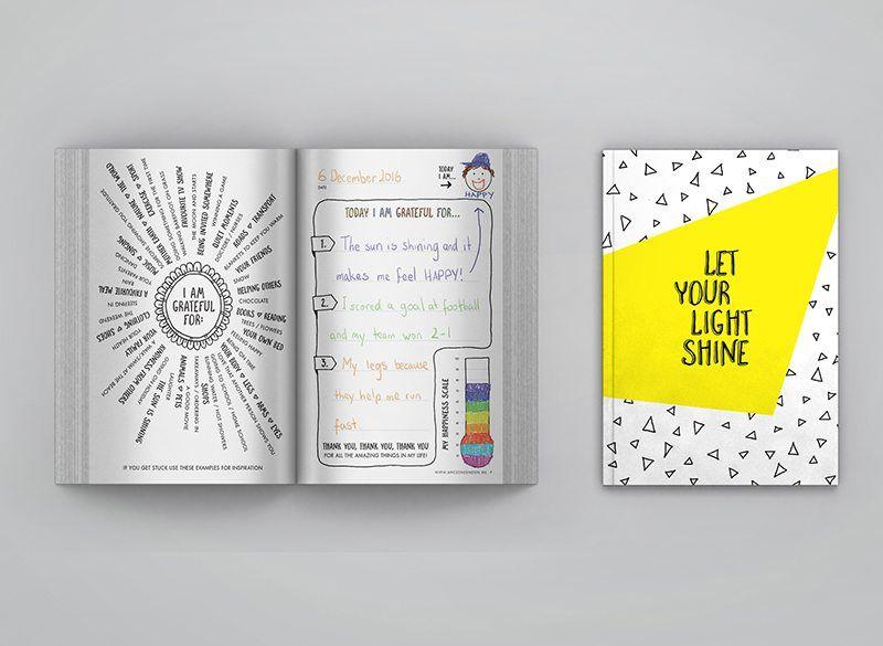 LOVE THIS! Let Your Light Shine Kids Mini Gratitude Journal from Awesome Inc - shop at littlewhimsy NZ