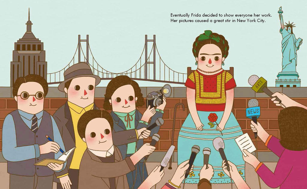 LOVE THIS! Little People, Big Dreams - Frida Kahlo from Penguin Books - shop at littlewhimsy NZ
