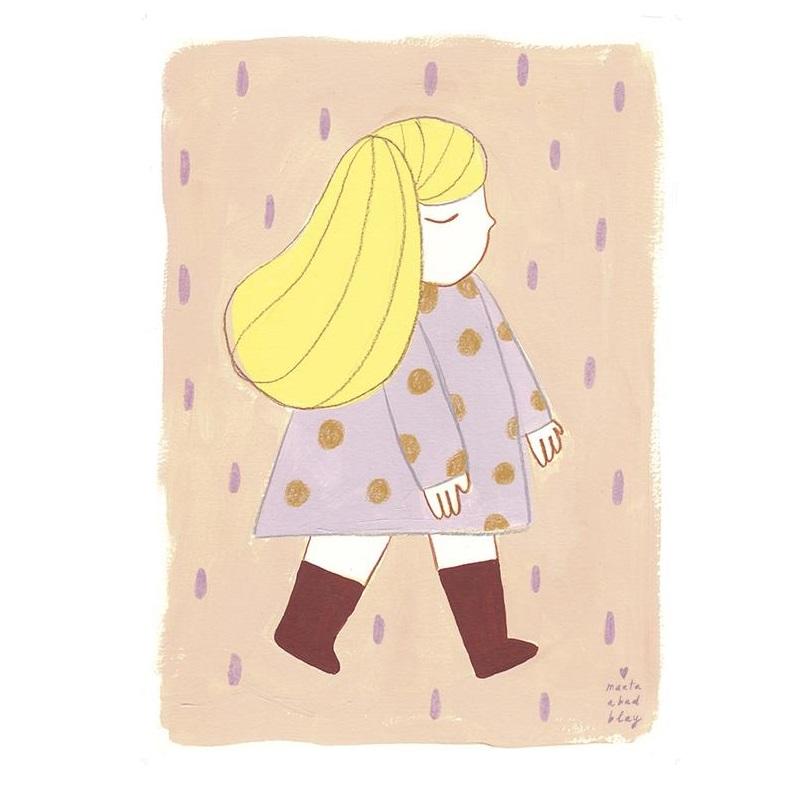 LOVE THIS! Marta Abad Blay Mia Print from Marta Abad Blay - shop at littlewhimsy NZ