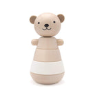 LOVE THIS! Stacking Wooden Bear - White from Briki Vroom Vroom - shop at littlewhimsy NZ