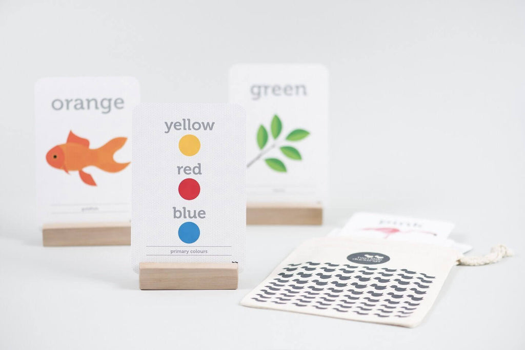 LOVE THIS! Flash Cards - Shapes + Colours from Two Little Ducklings - shop at littlewhimsy NZ