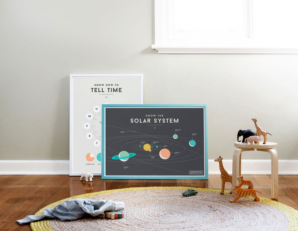 LOVE THIS! Squared Charts - Solar System from Squared Charts - shop at littlewhimsy NZ