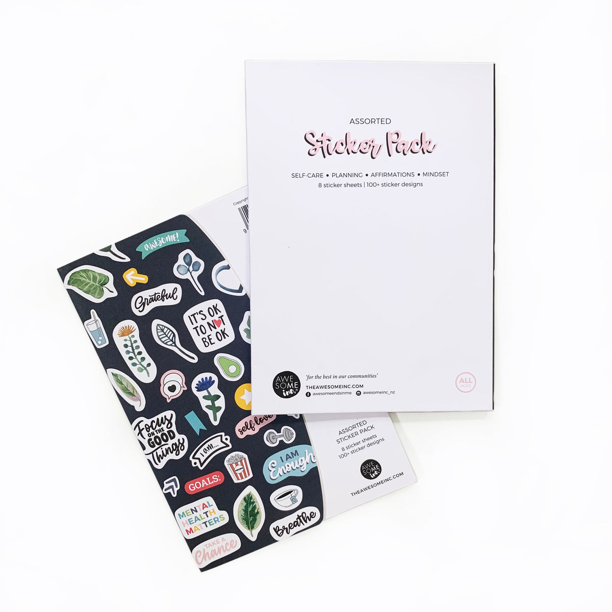 Wellbeing Sticker Pack – littlewhimsy