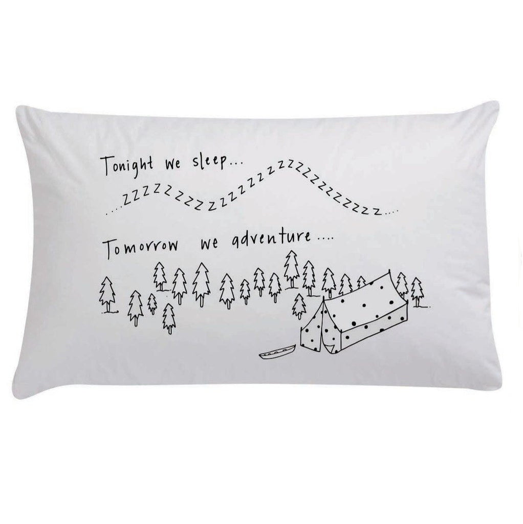 LOVE THIS! Tonight We Sleep Organic Pillow Case from 100 Percent Heart - shop at littlewhimsy NZ