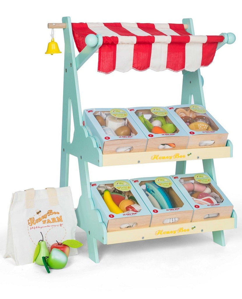 LOVE THIS! Le Toy Van Honeybake Market Meat Crate from Le Toy Van - shop at littlewhimsy NZ