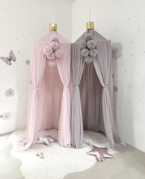 LOVE THIS! Spinkie Dreamy Canopy In PALE ROSE from Spinkie - shop at littlewhimsy NZ