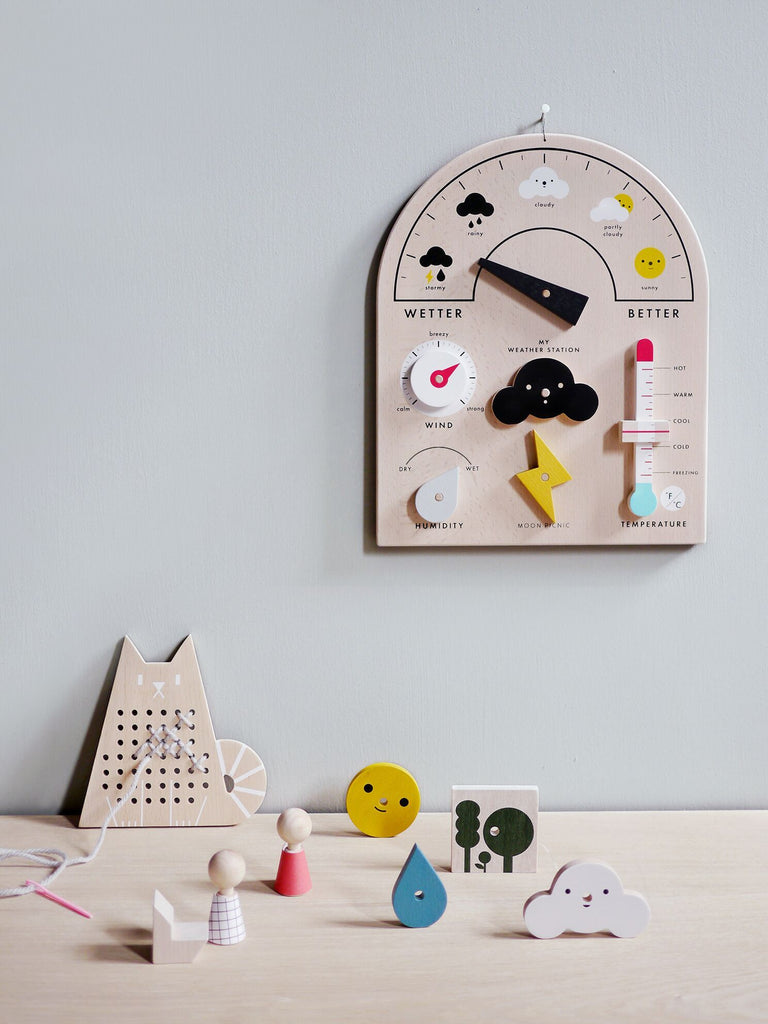 LOVE THIS! My Weather Station from Moon Picnic - shop at littlewhimsy NZ