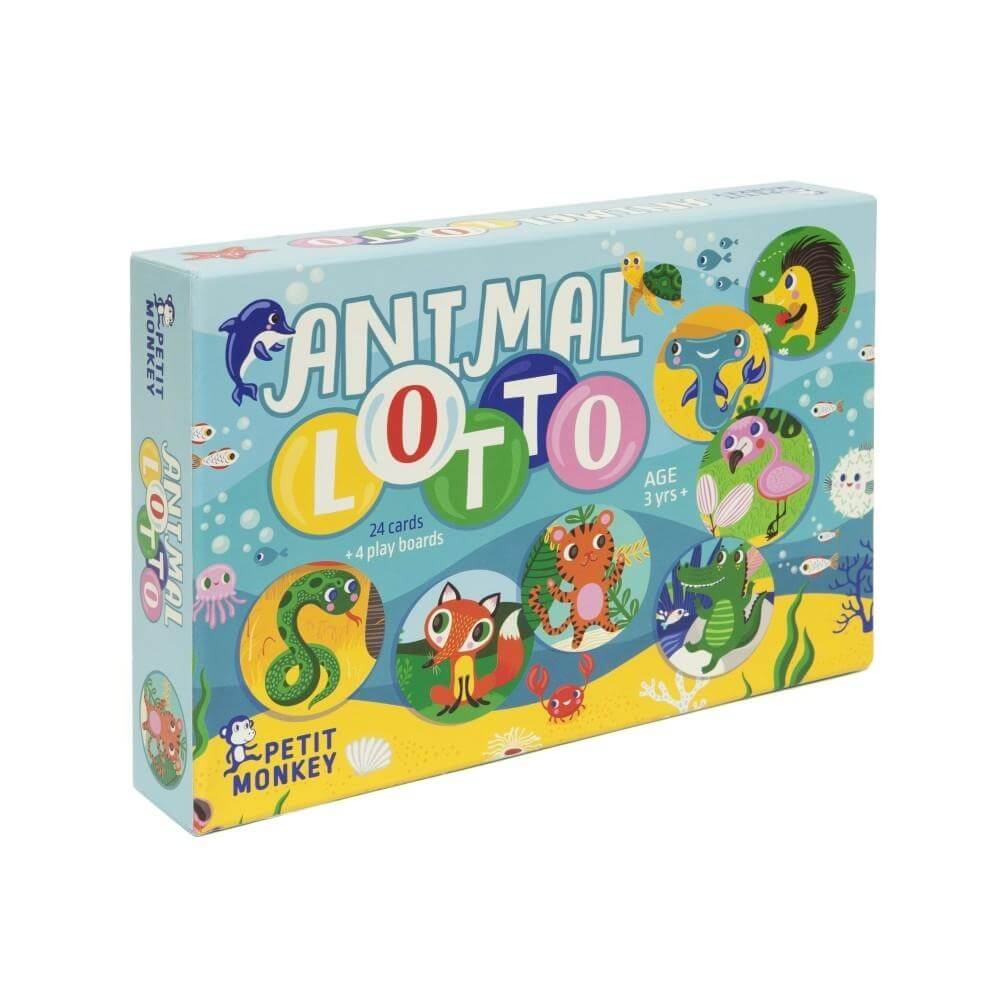 LOVE THIS! Animal Lotto Game from Petit Monkey - shop at littlewhimsy NZ
